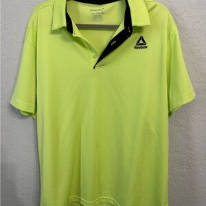 Reebok Men's Bright Lime Polo Shirt